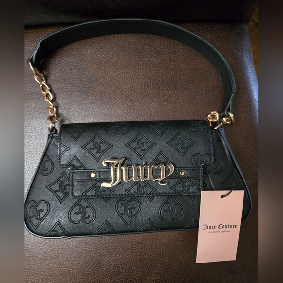 Juicy Couture Handbags - Juicy Couture Embossed Shoulder Bag